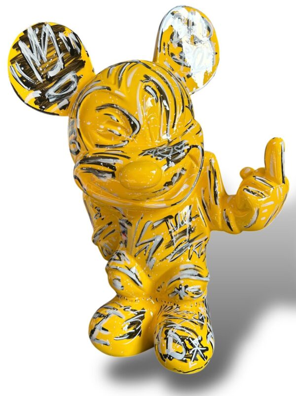 Va Te Faire M. Jaune Graffé 50 cm