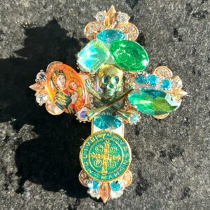 Croix collection La Protectrice Emeraude