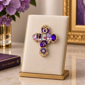 Croix collection LUMIÈRE D’AMÉTHYSTE