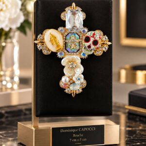 Croix collection white flowers