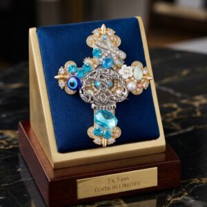Croix collection Blue BUTTERFLY