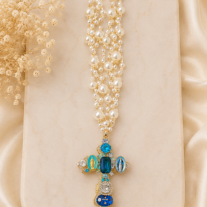 Croix Pendentif collection Blue Madonna